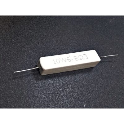 Резистор 6.8 ом 10 ватт керамический корпус модель rezistor-6.8om-10w-keramika Производитель Китай 2 Резистор 6.8 ом 10 ватт керамический корпус Мини усилитель звука для колонок Производитель Китай ООО ТД Теплоэнергетика г Северск 2