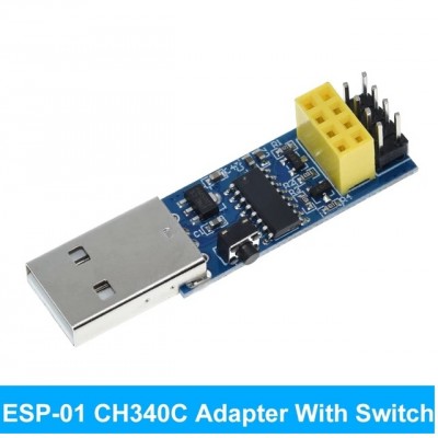 Программатор контроллера ESP 01 с разъемом USB CH340C