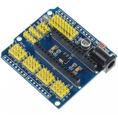 Терминальный адаптер для Arduino nano синий