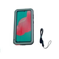 Чехол для телефона Samsung Galaxy A32 G5 противоударный серебристый