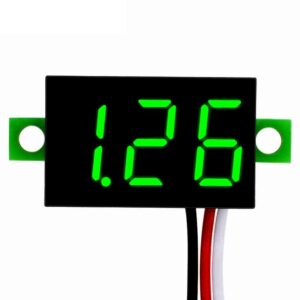 Вольтметр цифровой zc21400 зеленый