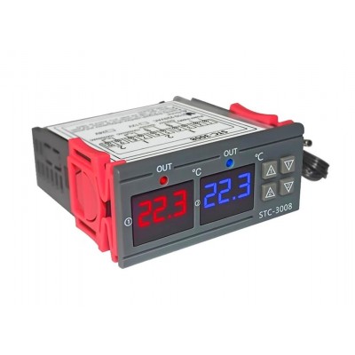 Терморегулятор stc-3008 купить 12в