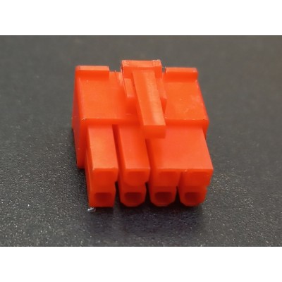 Красный разъем для наконечников 4.2 мм прямоугольных разъемов Molex 5557 мама 1pin