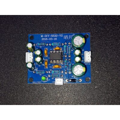 Предусилительна M-DIY-5532 V2 NE5532P 12-32 вольта Предварительные усилители аквалайзеры и корректоры звука, платы Производитель Китай ООО ТД Теплоэнергетика г Северск