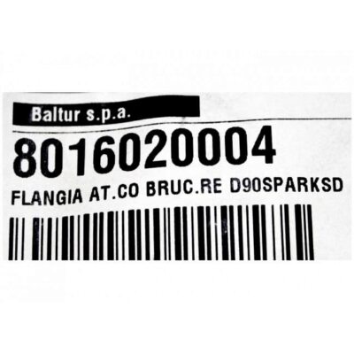 Фланец присоединительный горелки d90 Baltur 8016020004 алюминиевый Baltur BTG 3 арт 17000010 Запчасти к газовой горелке 1f Производитель Baltur Италия ООО ТД Теплоэнергетика г Северск 1