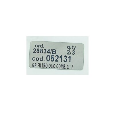 Фильтр трубный (100мк) FBR 052131 L -102 D-28 топливный горелки FNDL 16 TC модель FBR 052131 Производитель FBR Италия 2 Фильтр трубный (100мк) FBR 052131 L -102 D-28 топливный горелки FNDL 16 TC FNL 16-TL арт 003071 Запчасти горелок FBR на мазуте Италия Перечень Производитель FBR Италия ООО ТД Теплоэнергетика г Северск 2