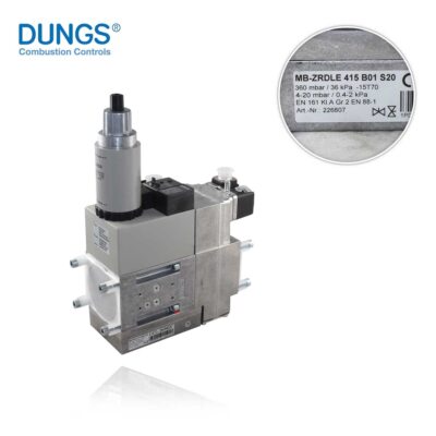Газовый мультиклапан Dungs MB-ZRDLE 415 B01 S20 Dungs 226807 для горелок Oilon 36749109 Газовые мультиблоки DUNGS Производитель Dungs ООО ТД Теплоэнергетика г Северск