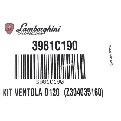 Рабочее колесо ф120х 42- 10 3981C190 для горелки Lamborghini