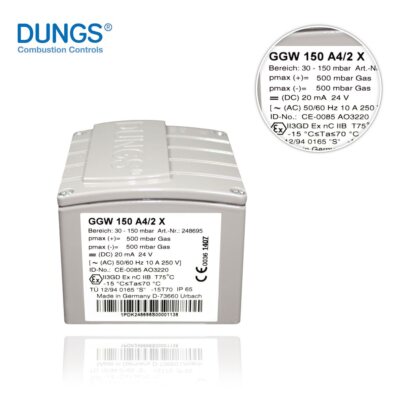 Дифференциальное реле давления воздуха DUNGS GGW 150 A4-2x 248695 Реле Dungs датчик давления Производитель Dungs ООО ТД Теплоэнергетика г Северск