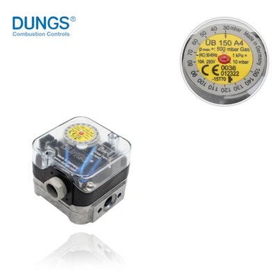 UB 150 A4 DUNGS 138630 датчик-реле давления газа горелки Реле Dungs датчик давления Производитель Dungs ООО ТД Теплоэнергетика г Северск